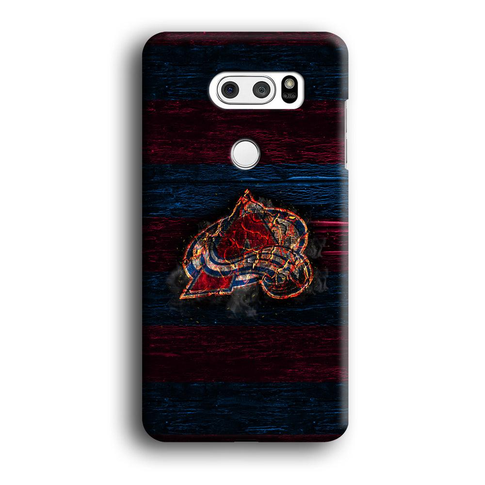 Hockey Colorado Avalanche NHL 002 LG V30 3D Case-Xtracase