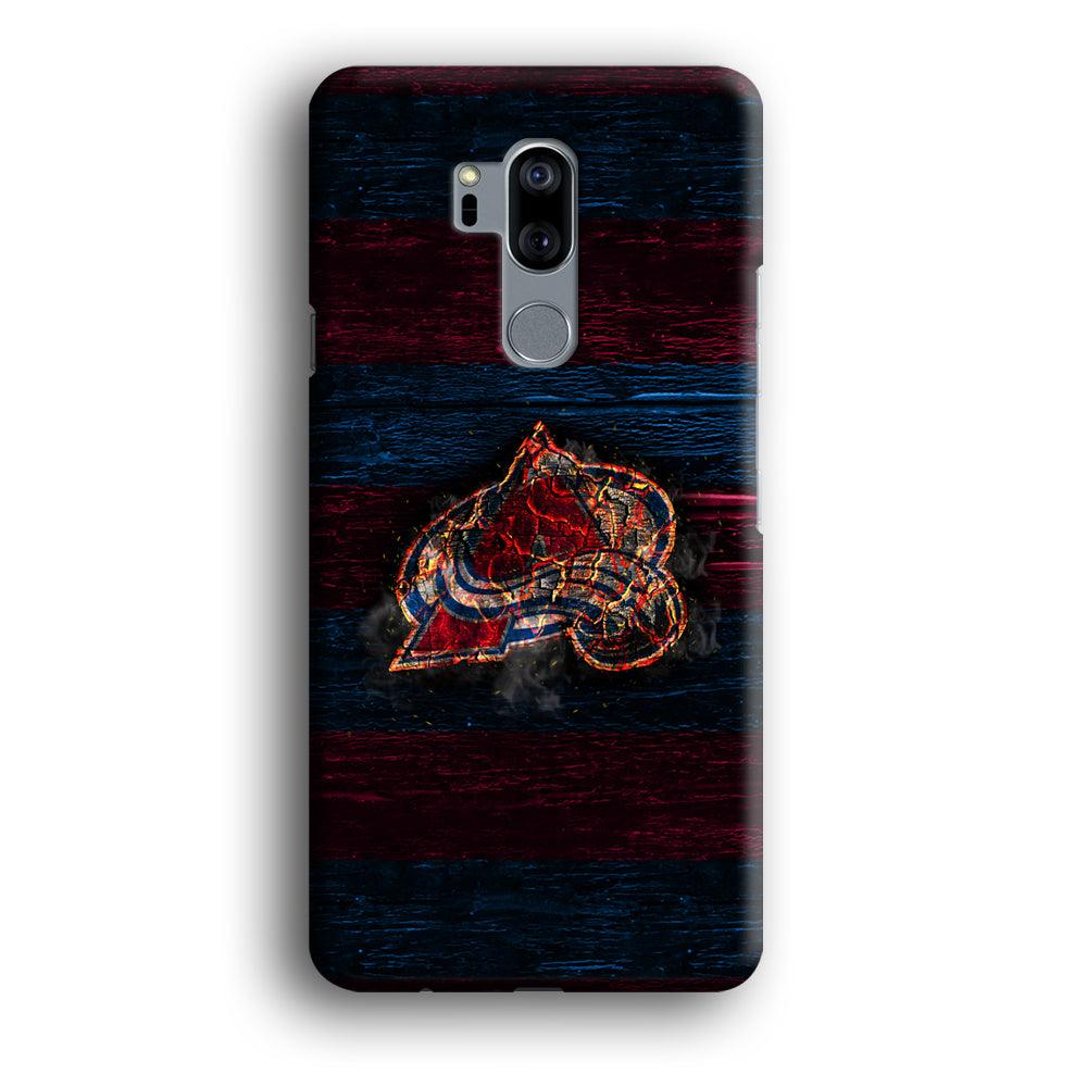 Hockey Colorado Avalanche NHL 002 LG G7 ThinQ 3D Case-Xtracase