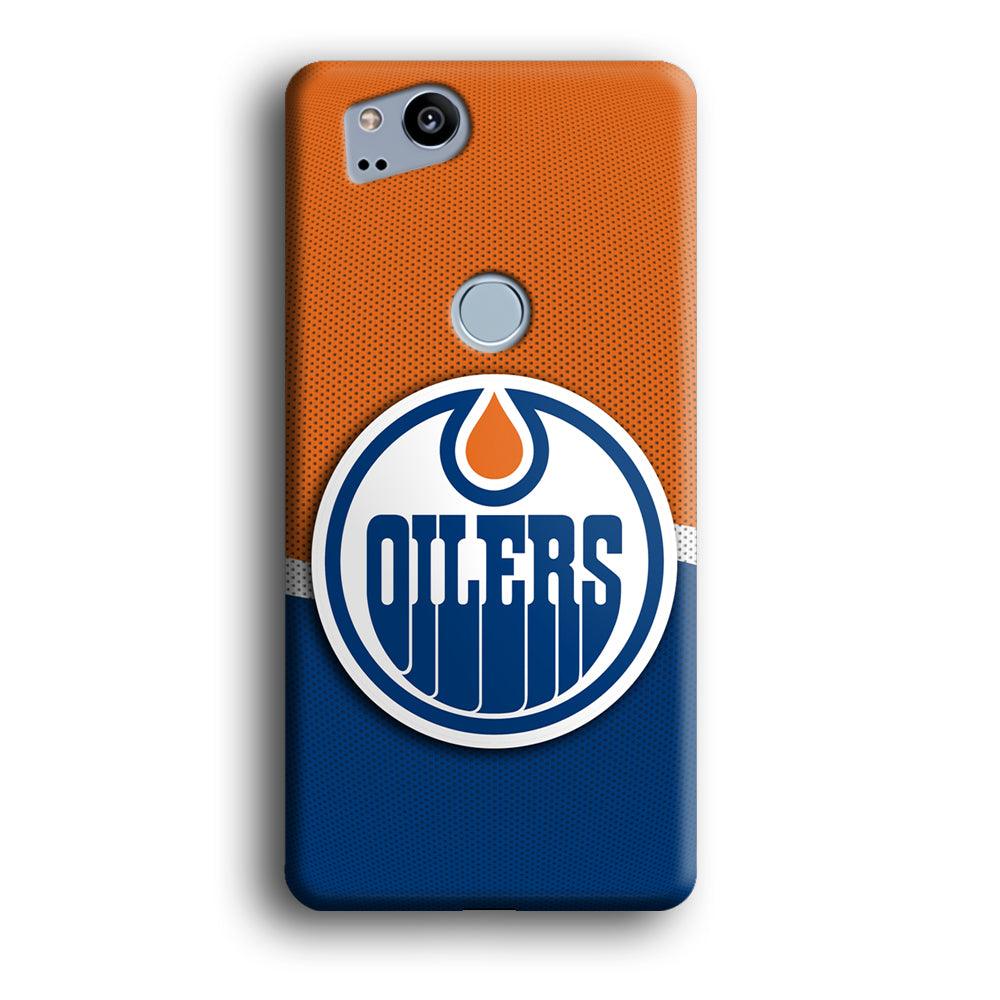 Hockey Edmonton Oilers NHL 002 Google Pixel 2 3D Case-Xtracase