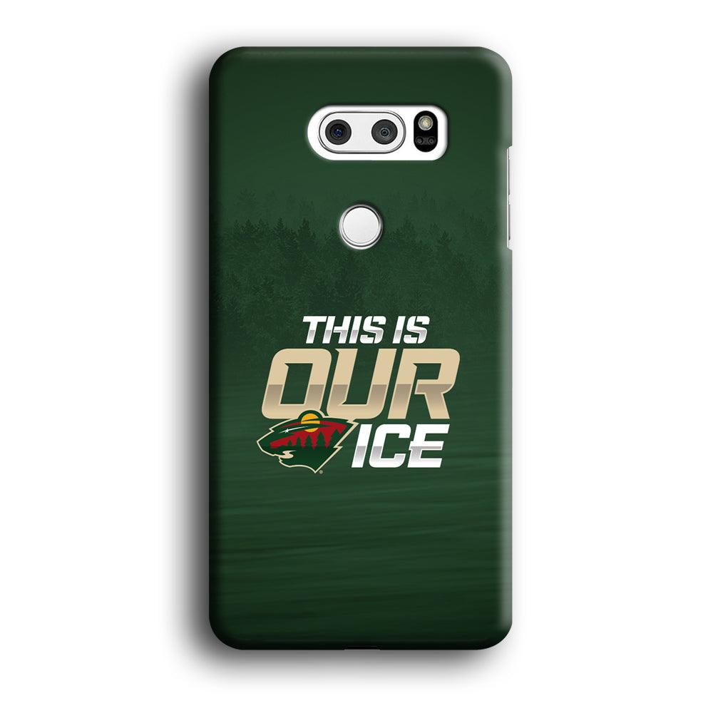 Hockey Minnesota Wild NHL 002 LG V30 3D Case-Xtracase