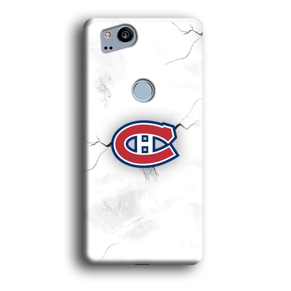 Hockey Montréal Canadiens NHL 001 Google Pixel 2 3D Case-Xtracase