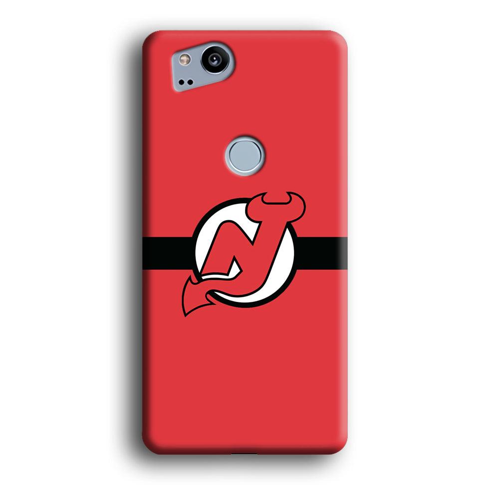 Hockey New Jersey Devils NHL 002 Google Pixel 2 3D Case-Xtracase