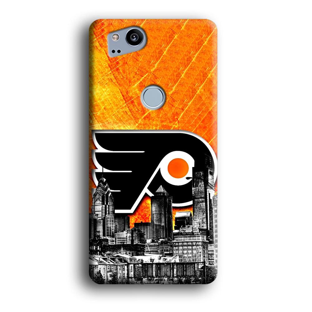 Hockey Philadelphia Flyers NHL 001 Google Pixel 2 3D Case-Xtracase