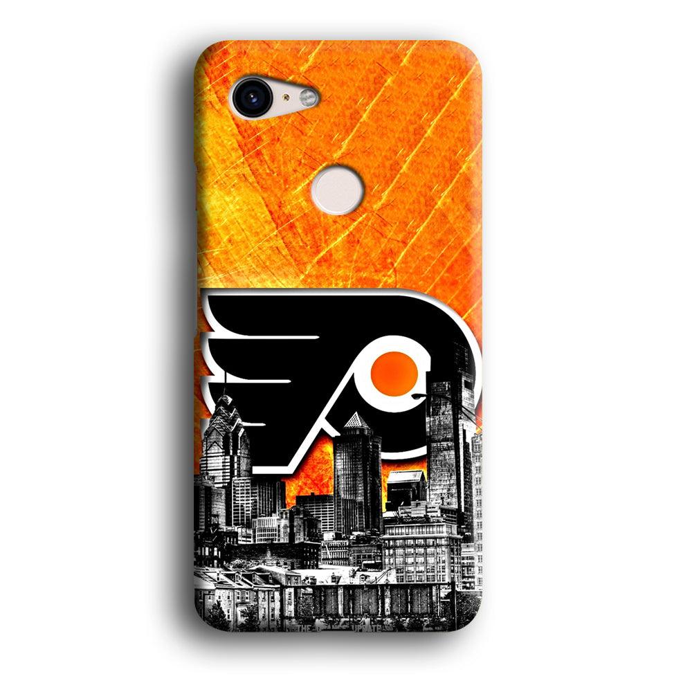 Hockey Philadelphia Flyers NHL 001 Google Pixel 3 3D Case-Xtracase
