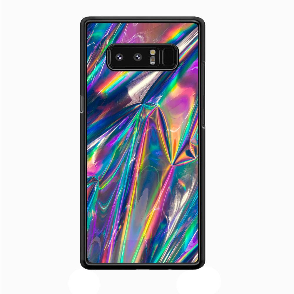 Hologram Holographic Samsung Galaxy Note 8 Case-Rubber / Black (2D Case)-Xtracase