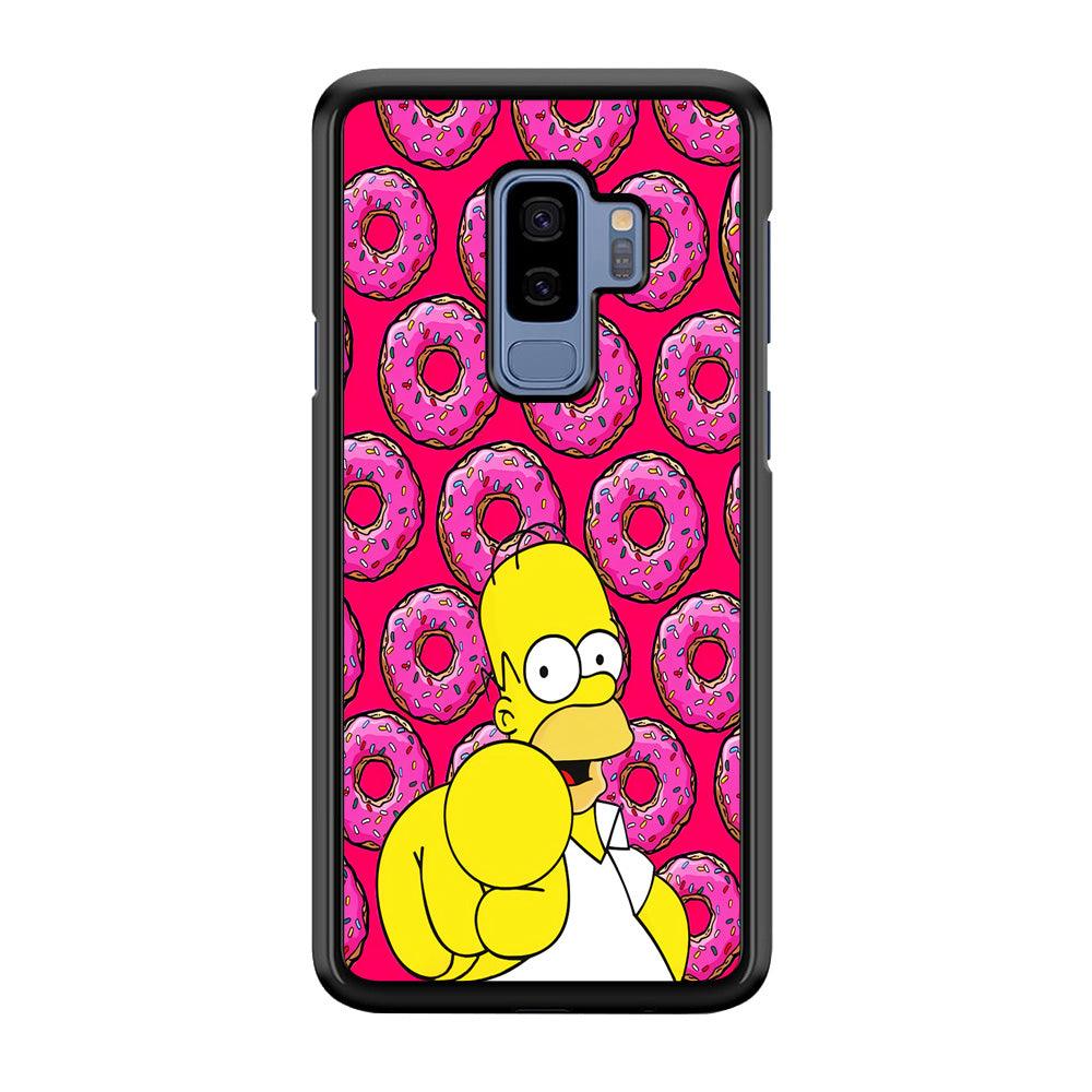 Homer Simpson Donut Samsung Galaxy S9 Plus Case-Xtracase