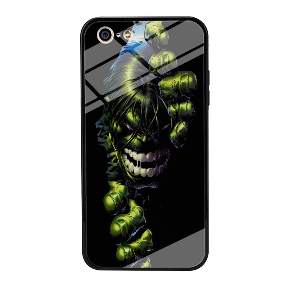 Hulk 001 iPhone 5 | 5s Case-Tempered Glass Case-Xtracase