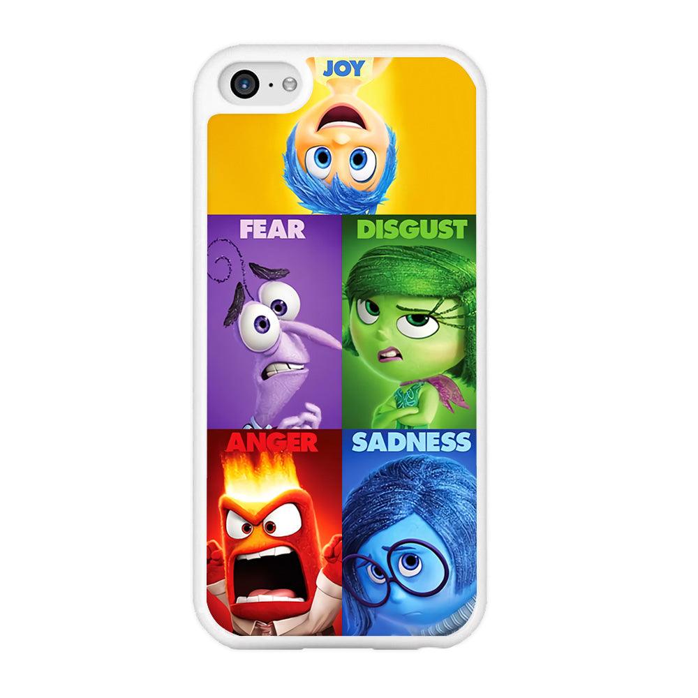Inside Out Cartoon iPhone 5 | 5s Case-Plastic / Full Wrap (3D Case)-Xtracase