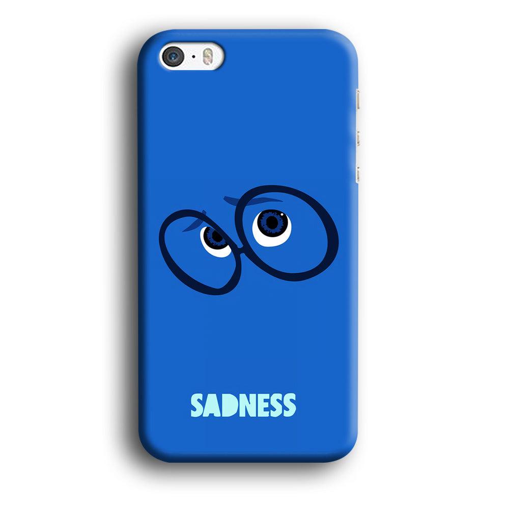 Inside Out Sadness Eyes iPhone 5 | 5s Case-Plastic / Full Wrap (3D Case)-Xtracase