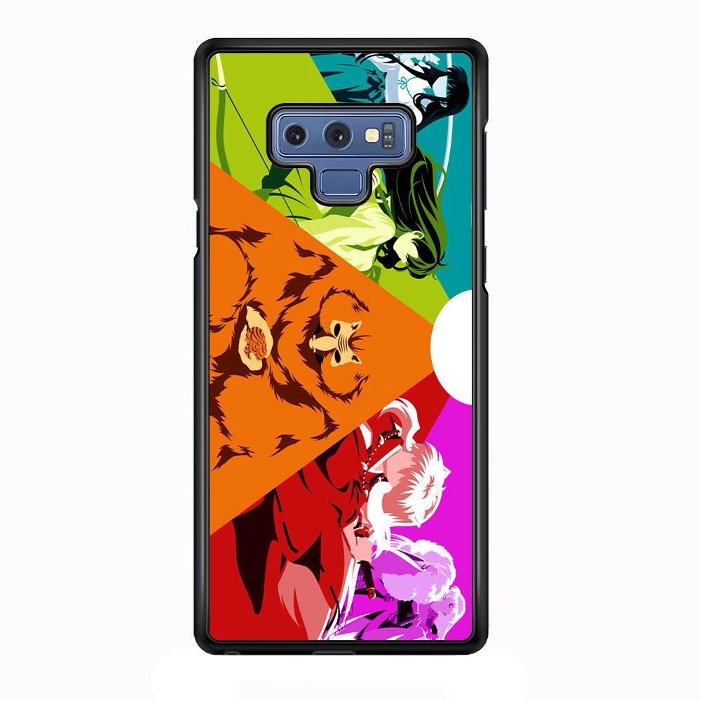 Inuyasha Characters Samsung Galaxy Note 9 Case-Plastic / Full Wrap (3D Case)-Xtracase