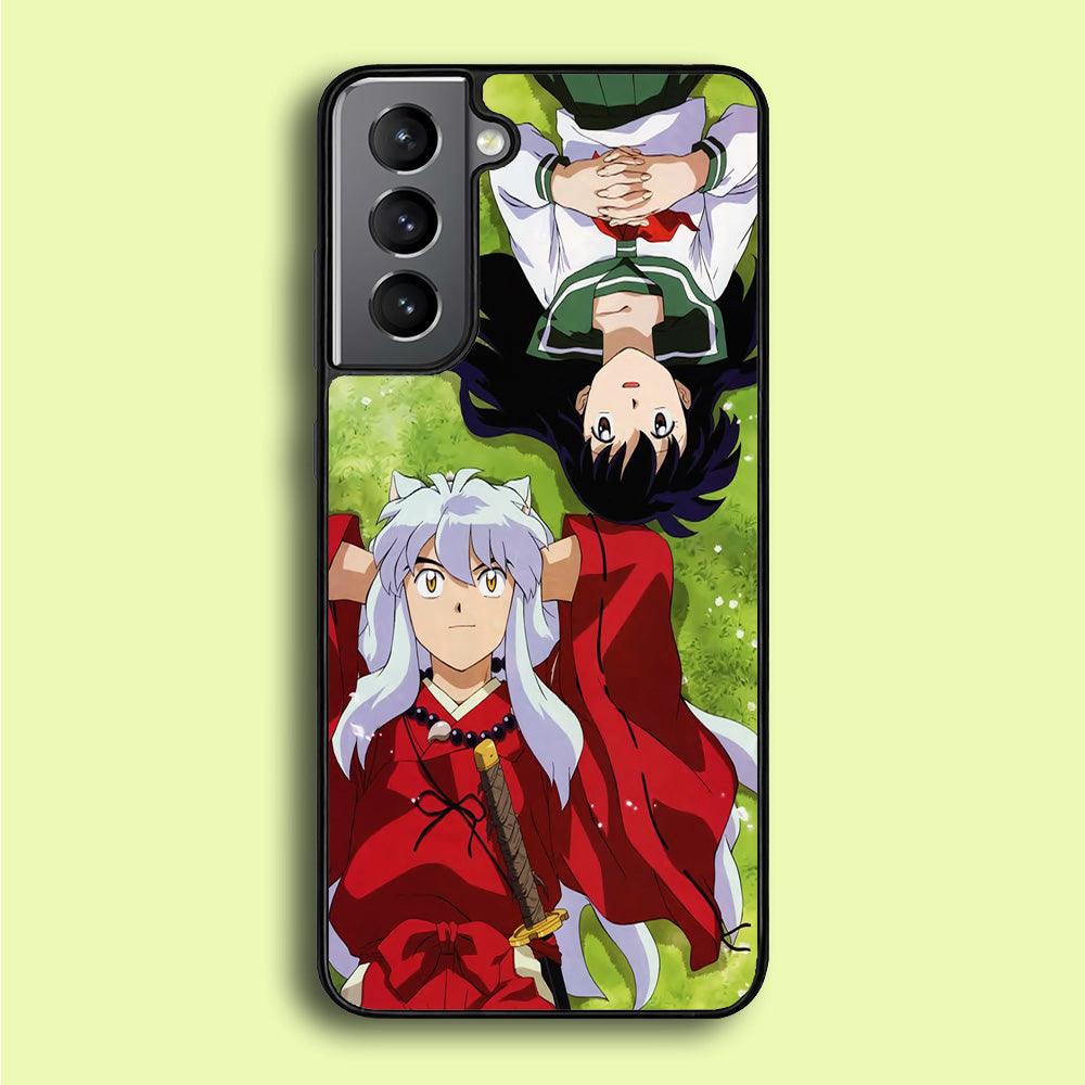 Inuyasha and Kagome Anime Samsung Galaxy A16 Case-Plastic / Full Wrap (3D Case)-Xtracase