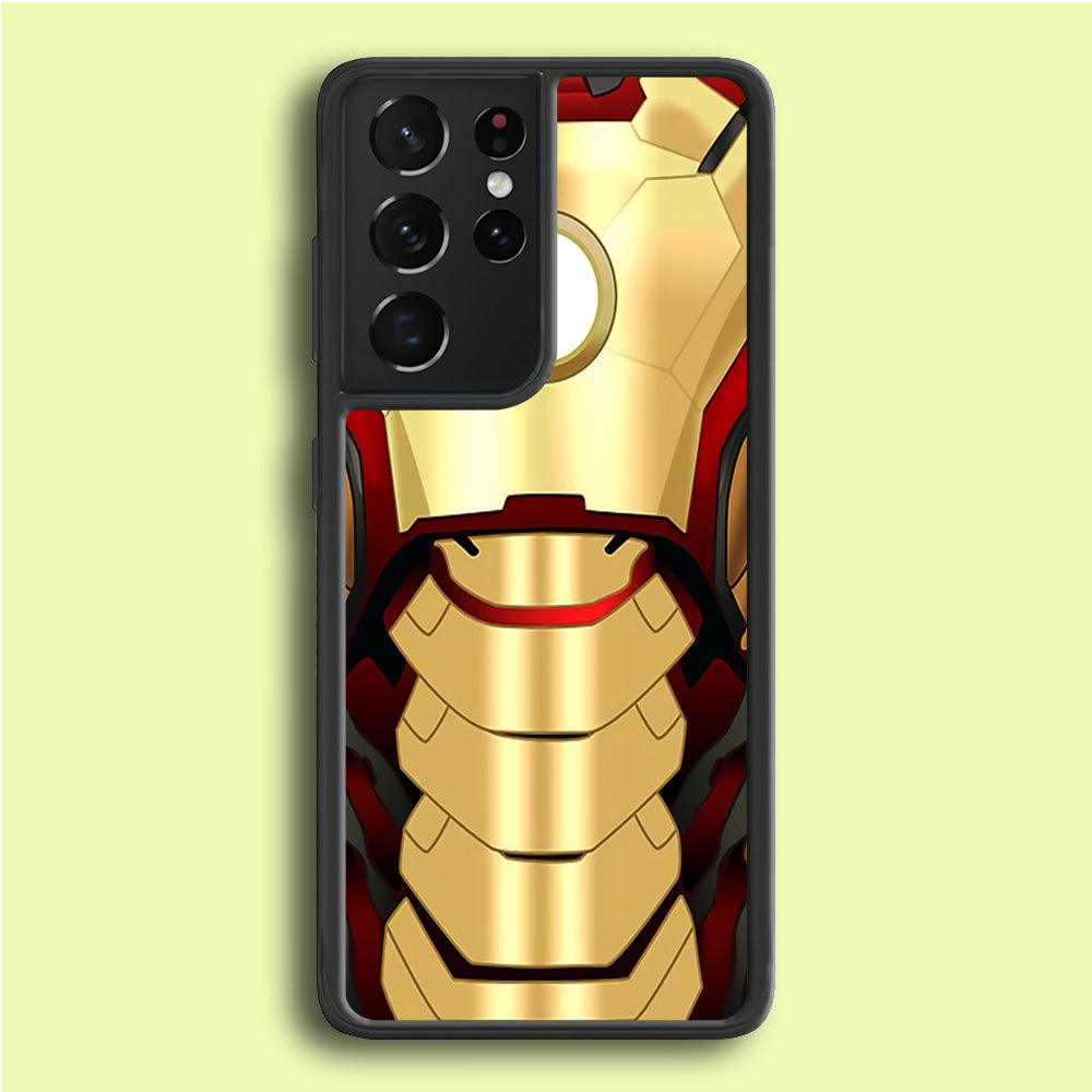 Iron Man Body Armor Samsung Galaxy S25 Ultra Case-Plastic / Full Wrap (3D Case)-Xtracase