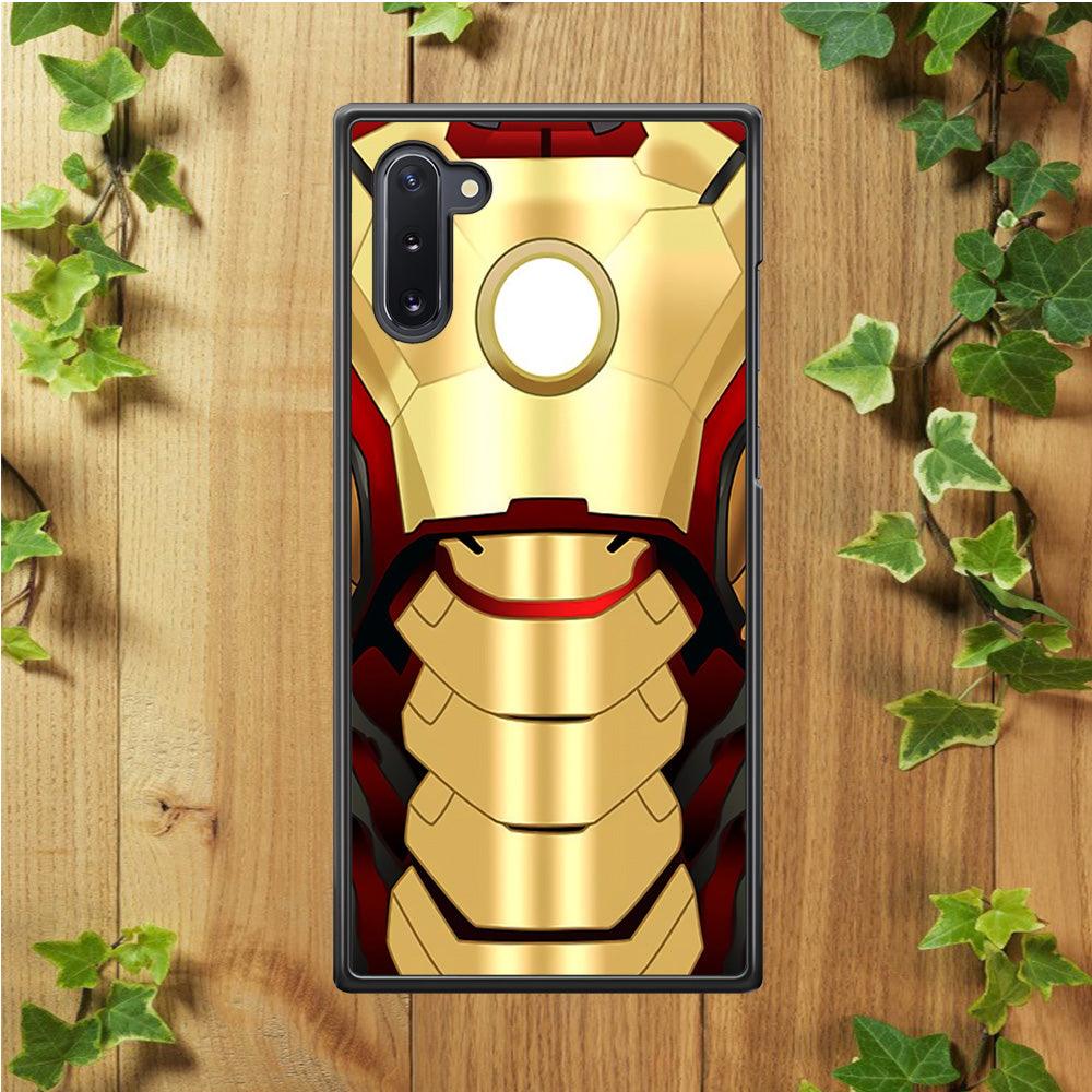 Iron Man Body Armor Samsung Galaxy Note 10 Case-Plastic / Full Wrap (3D Case)-Xtracase