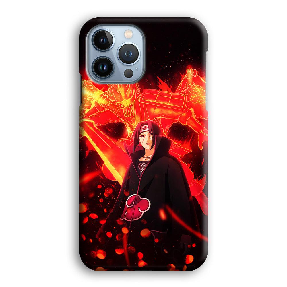 Itachi Uchiha Susanoo iPhone 13 Pro Max Case-Plastic / Full Wrap (3D Case)-Xtracase
