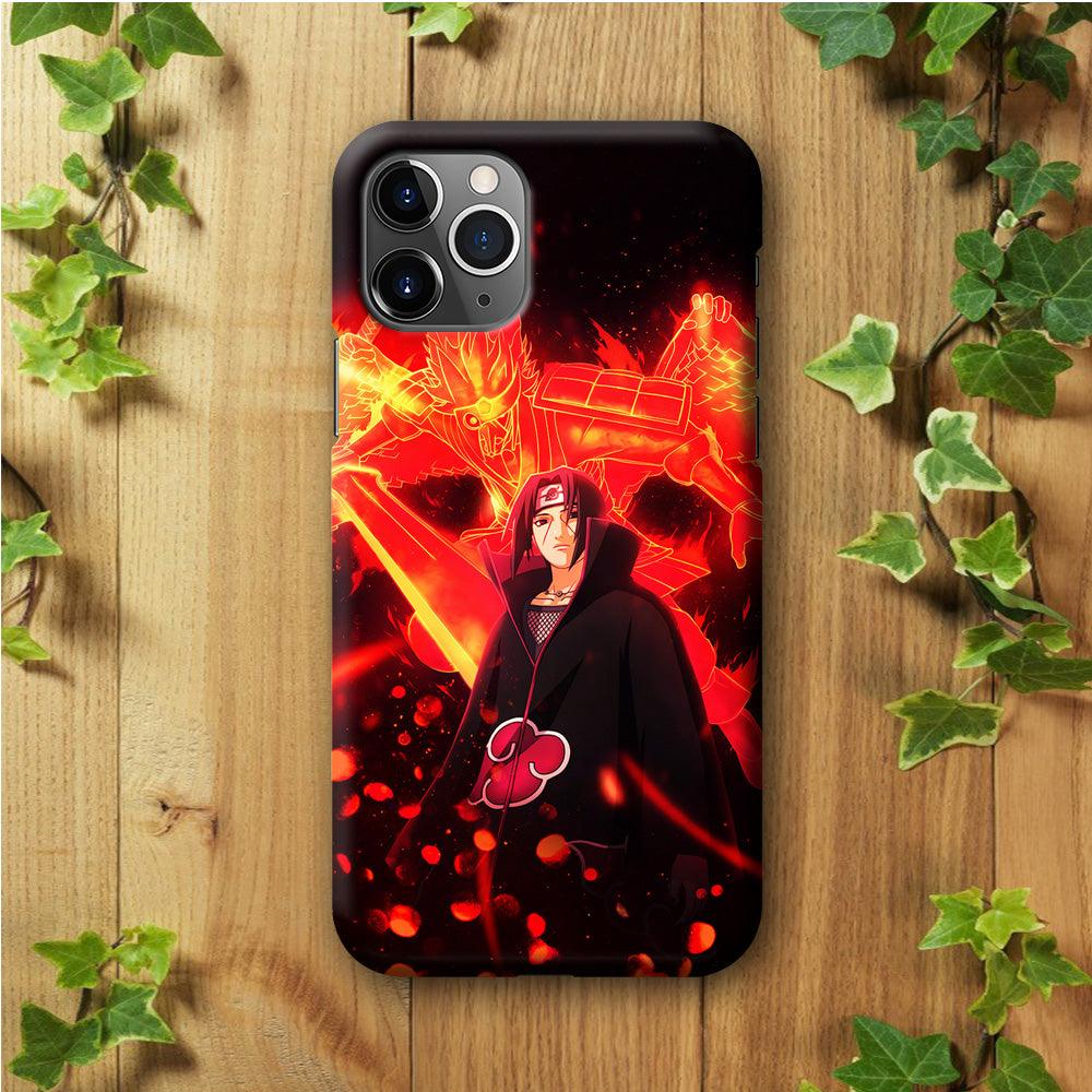 Itachi Uchiha Susanoo iPhone 11 Pro Case-Plastic / Full Wrap (3D Case)-Xtracase