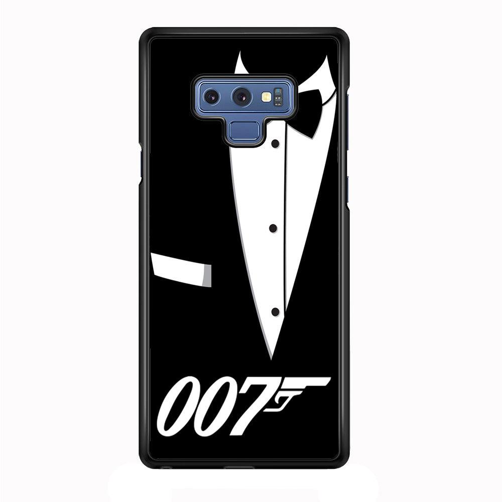 James Bond 007 Samsung Galaxy Note 9 Case-Rubber / Black (2D Case)-Xtracase
