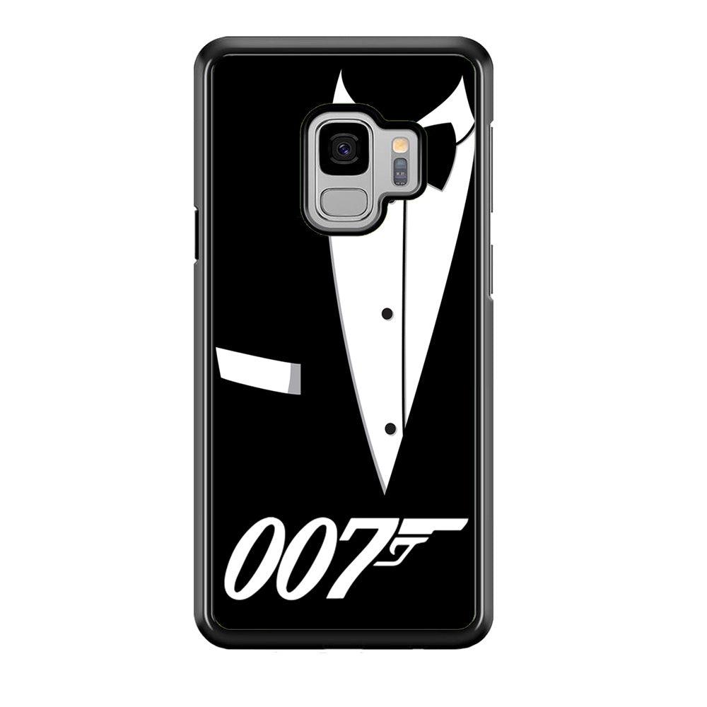 James Bond 007 Samsung Galaxy S9 Case-Rubber / Black (2D Case)-Xtracase