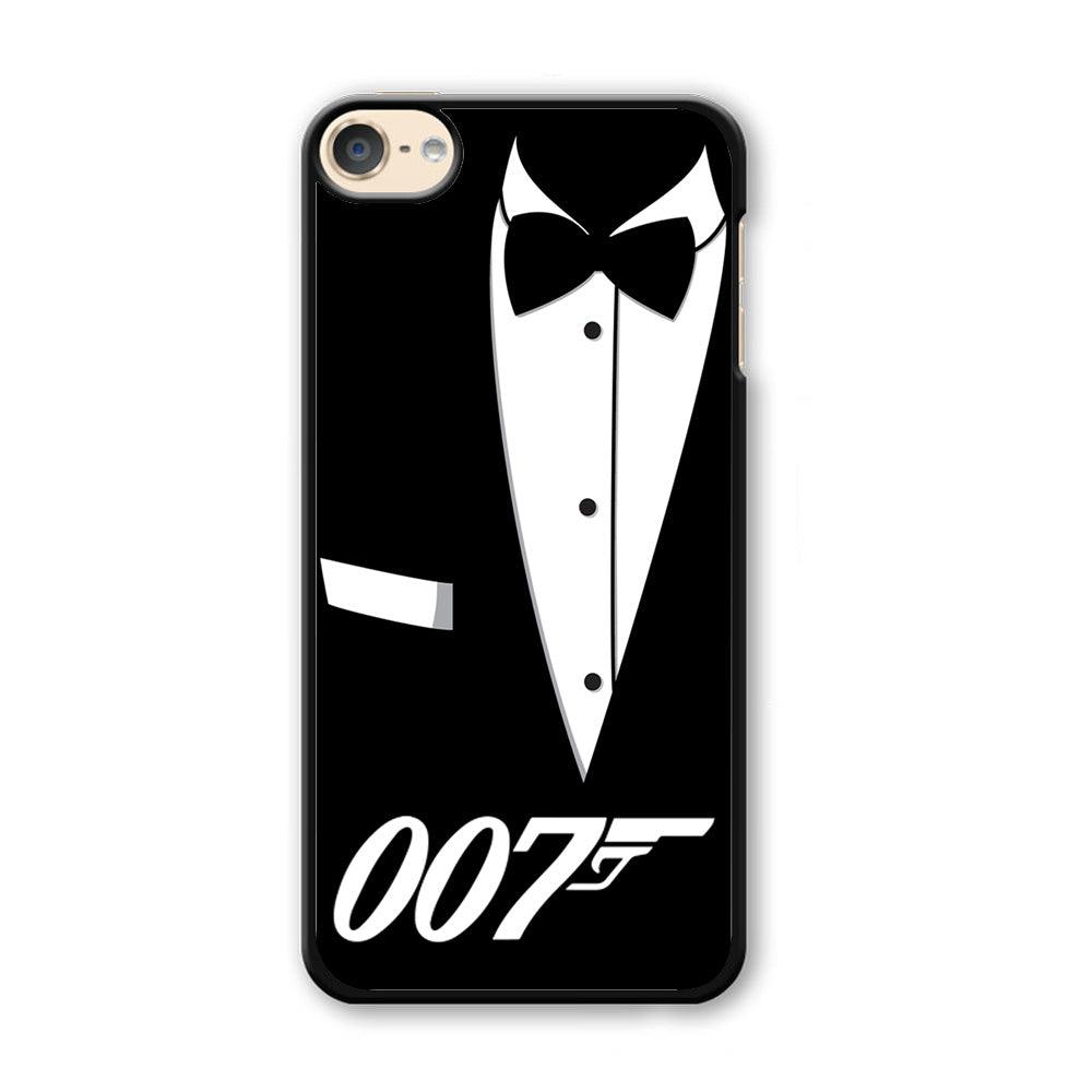 James Bond 007 iPod Touch 6 Case-Plastic / White (2D Case)-Xtracase