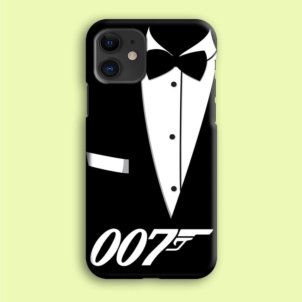 James Bond 007 iPhone 12 Case-Plastic / Full Wrap (3D Case)-Xtracase