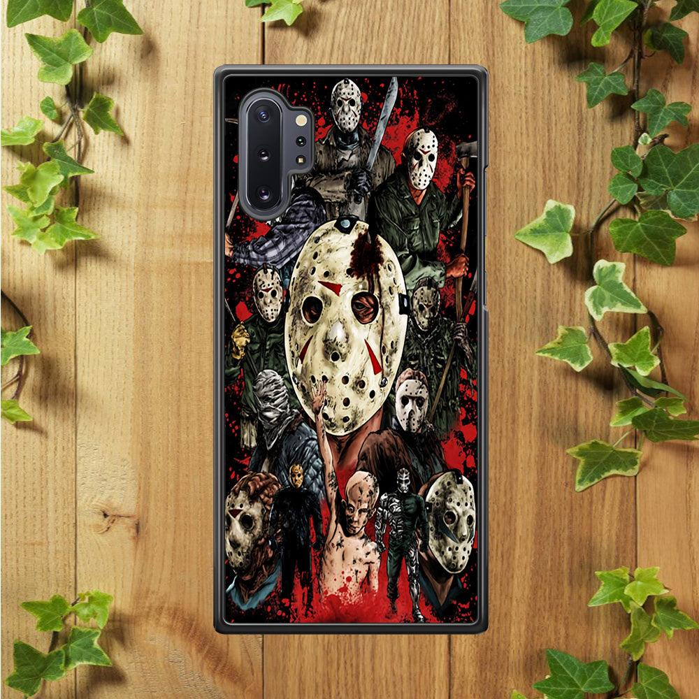 Jason Voorhees Friday the 13th Samsung Galaxy Note 10 Plus Case-Plastic / Full Wrap (3D Case)-Xtracase