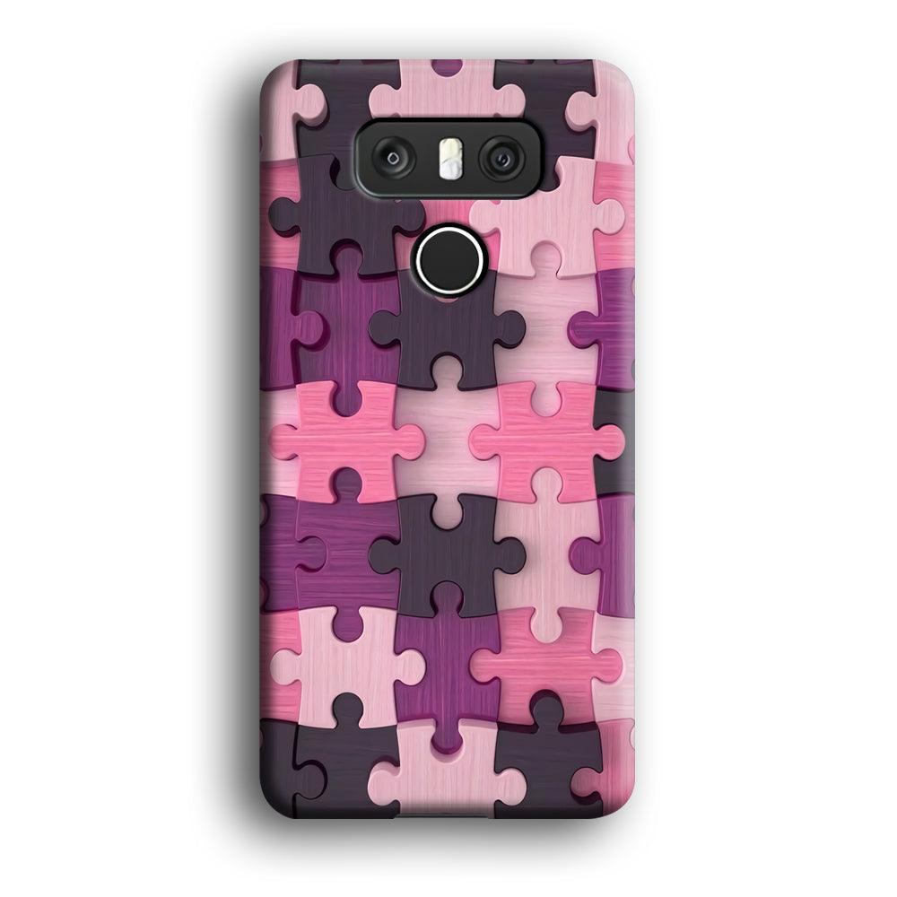 Jigsaw Puzzle Pattern LG G6 3D Case-Xtracase