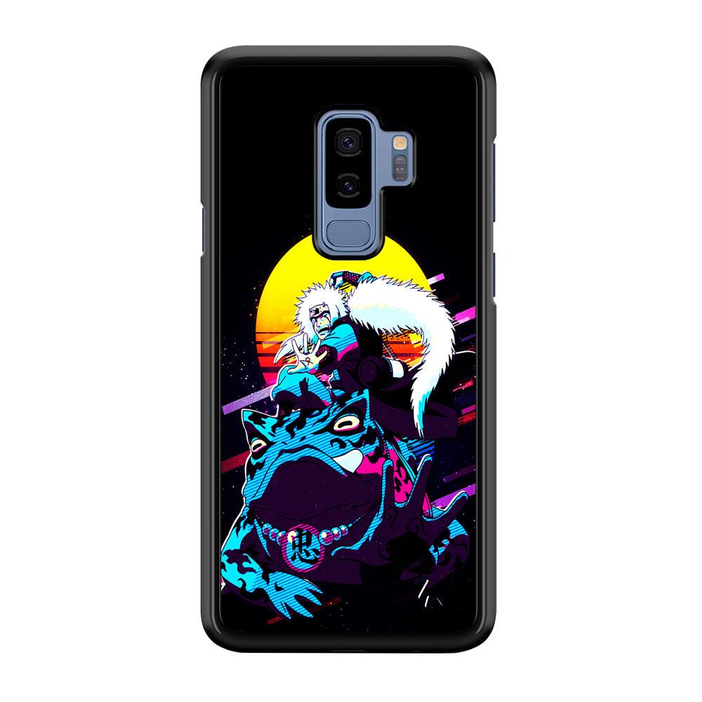 Jiraiya Sitting on Gamabunta Samsung Galaxy S9 Plus Case-Plastic / Full Wrap (3D Case)-Xtracase