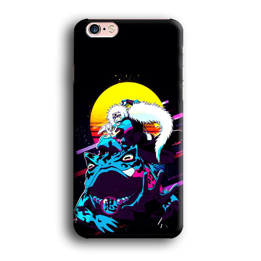Jiraiya Sitting on Gamabunta iPhone 6 | 6s Case-Plastic / Full Wrap (3D Case)-Xtracase