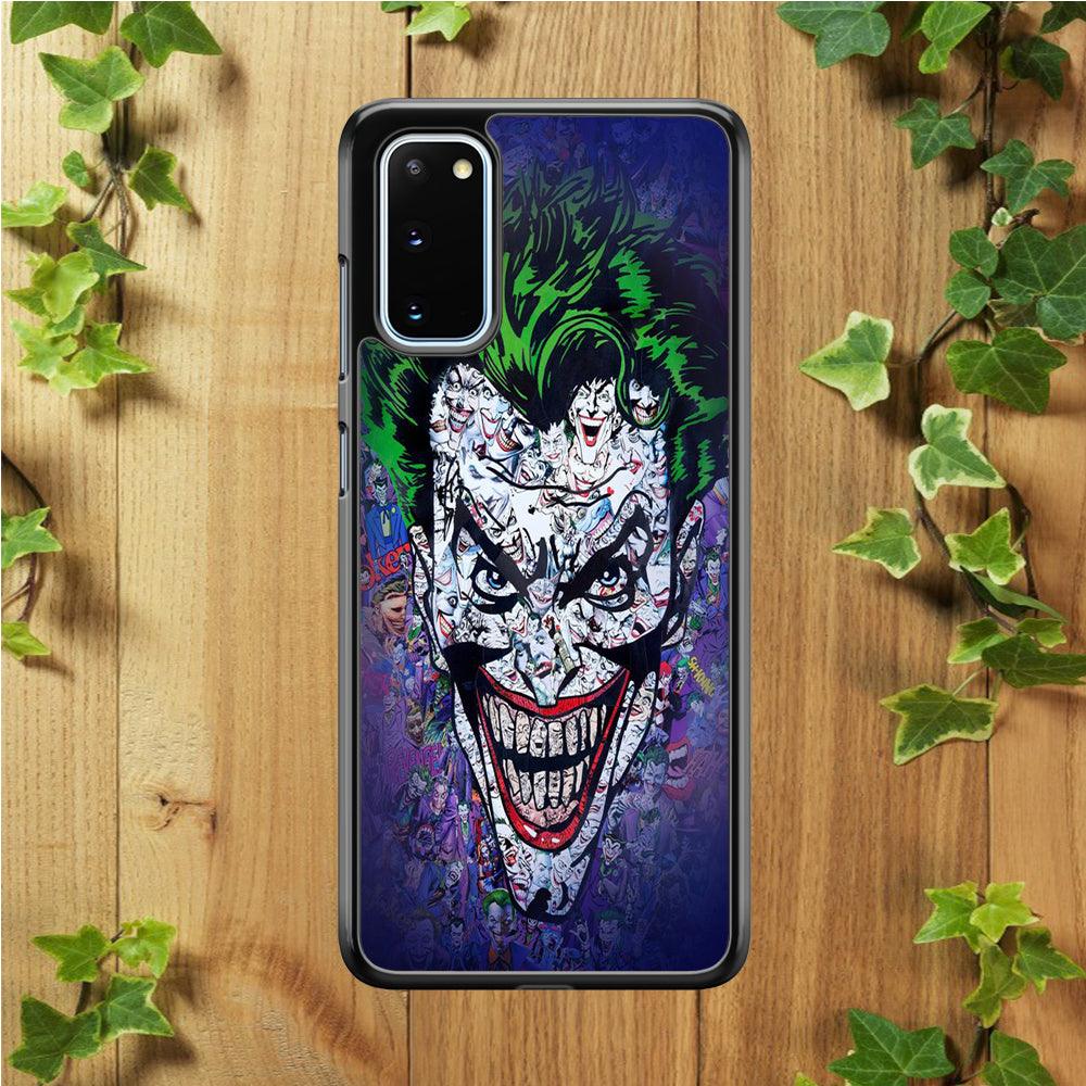 Joker Art Samsung Galaxy S20 Case-Rubber / Black (2D Case)-Xtracase