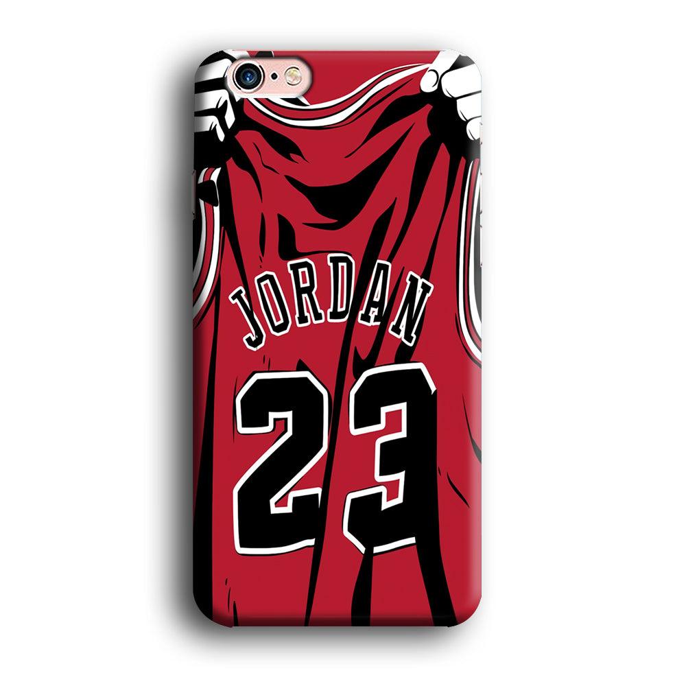 Jordan 23 Jersey iPhone 6 | 6s Case-Plastic / Full Wrap (3D Case)-Xtracase