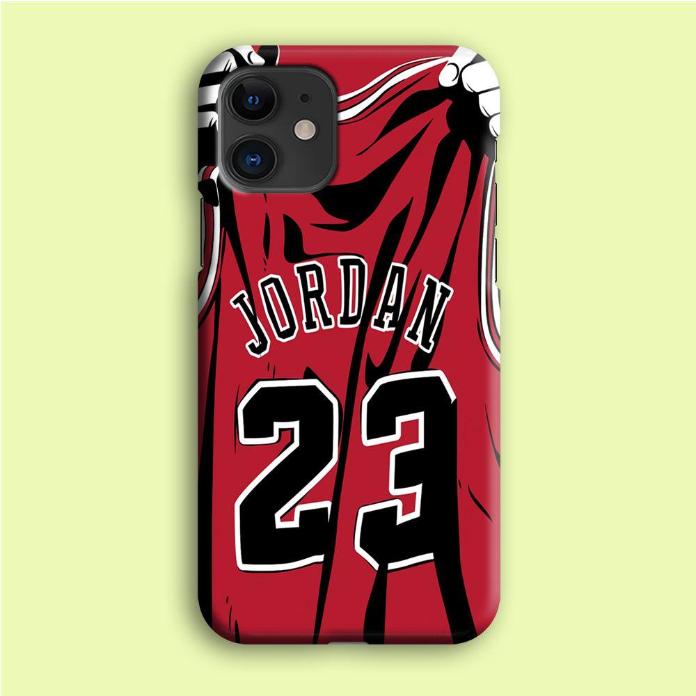 Jordan 23 Jersey iPhone 12 Mini Case-Plastic / Full Wrap (3D Case)-Xtracase