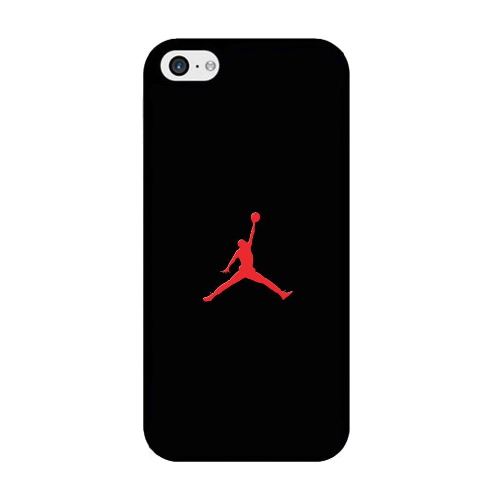 Jordan Logo 003 iPhone 5 | 5s Case-Rubber / Black (2D Case)-Xtracase