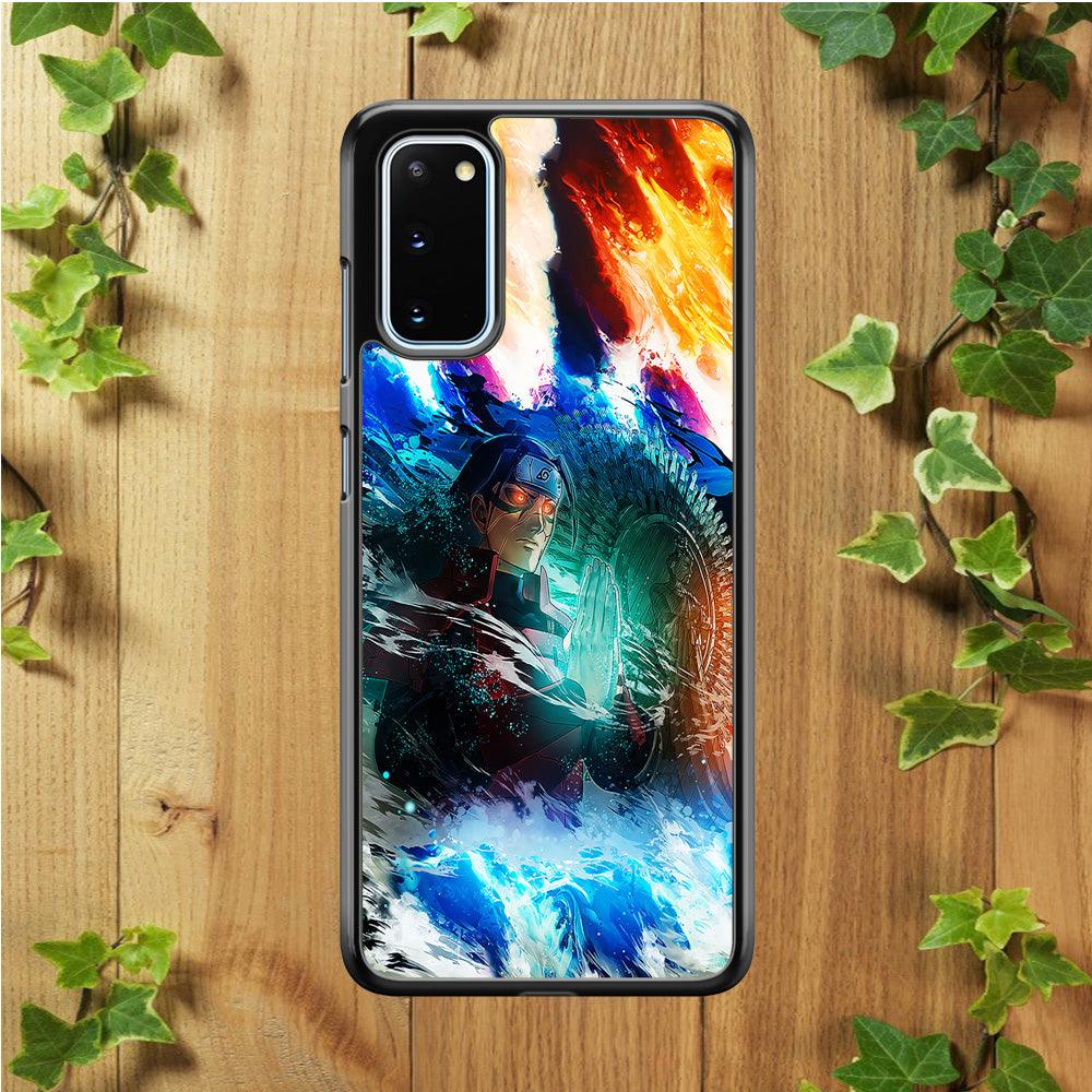 Jutsu Madara Uchiha Samsung Galaxy S20 Case-Plastic / Full Wrap (3D Case)-Xtracase