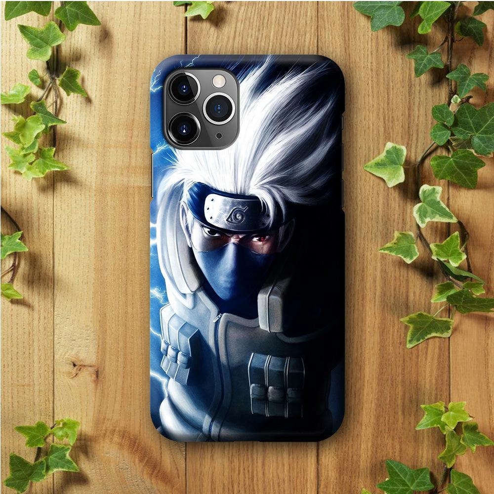 Kakashi Hatake Chidori iPhone 11 Pro Case-Plastic / Full Wrap (3D Case)-Xtracase