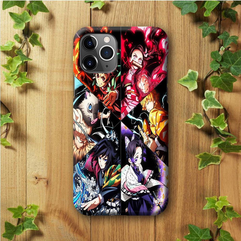 Kimetsu no Yaiba Character iPhone 11 Pro Case-Plastic / Full Wrap (3D Case)-Xtracase
