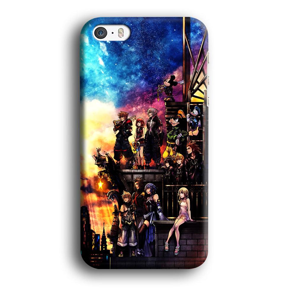 Kingdom Hearts Characters iPhone 5 | 5s Case-Plastic / Full Wrap (3D Case)-Xtracase