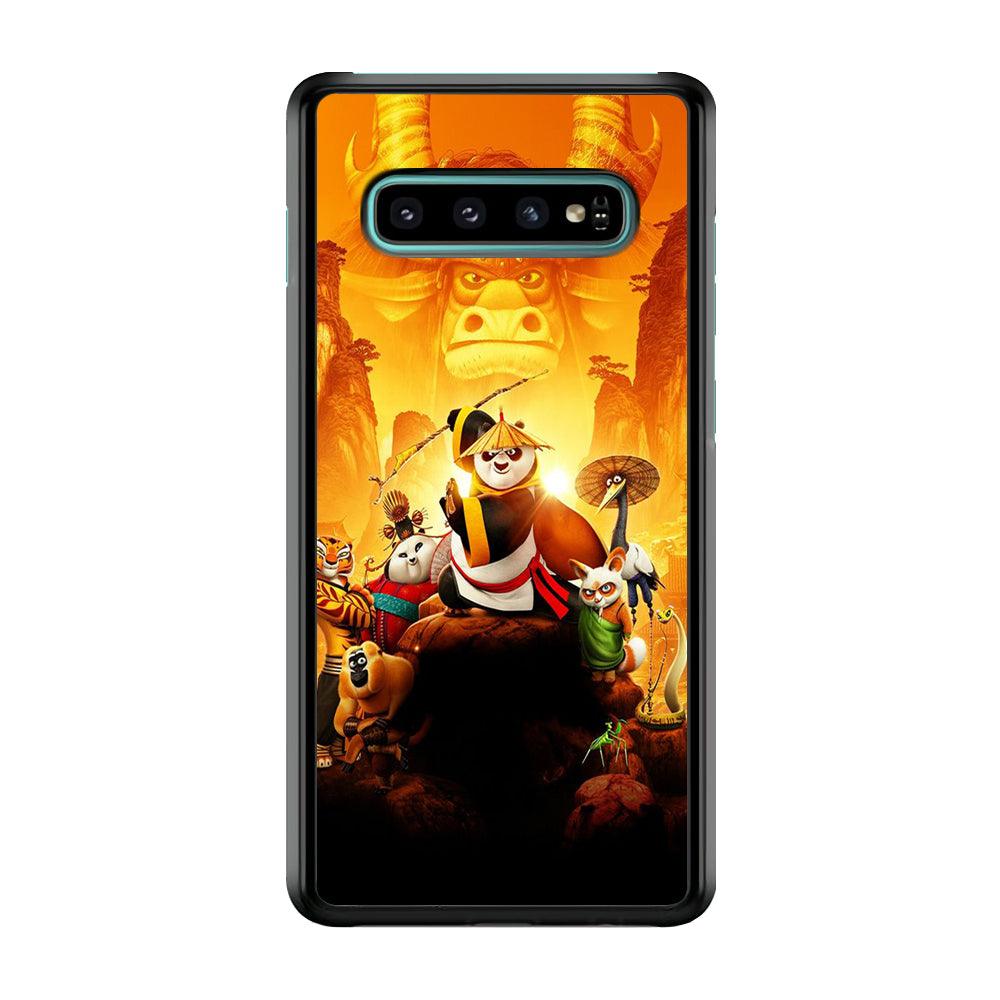 Kung Fu Panda 001 Samsung Galaxy S10 Plus Case-Plastic / Full Wrap (3D Case)-Xtracase
