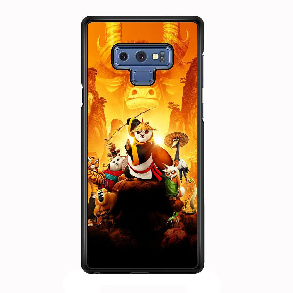 Kung Fu Panda 001 Samsung Galaxy Note 9 Case-Plastic / Full Wrap (3D Case)-Xtracase