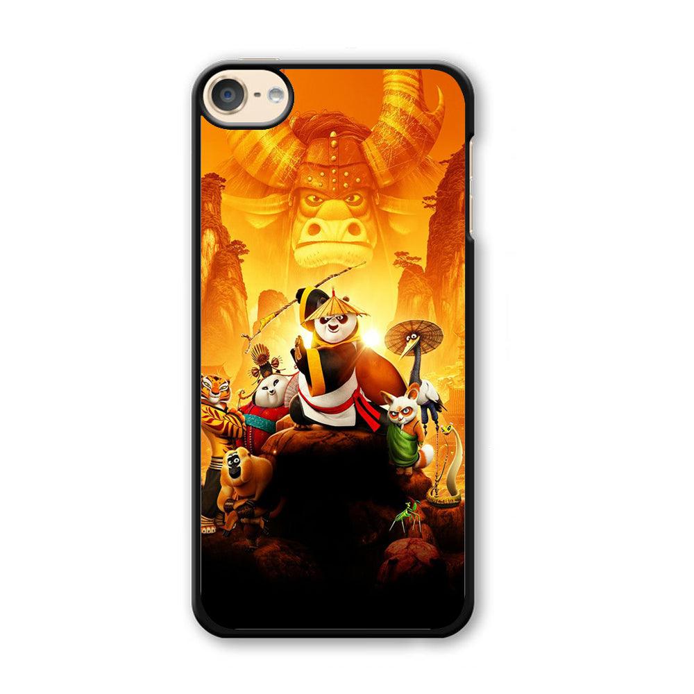 Kung Fu Panda 001 iPod Touch 6 Case-Plastic / Full Wrap (3D Case)-Xtracase