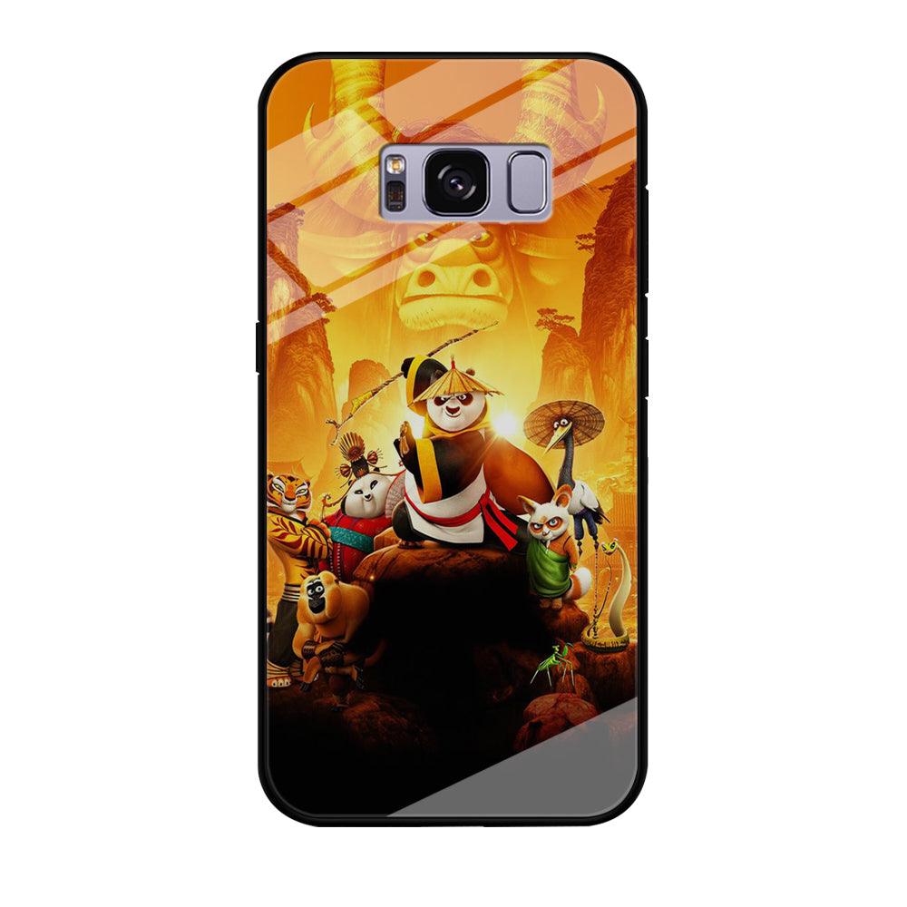 Kung Fu Panda 001 Samsung Galaxy S8 Case-Tempered Glass Case-Xtracase