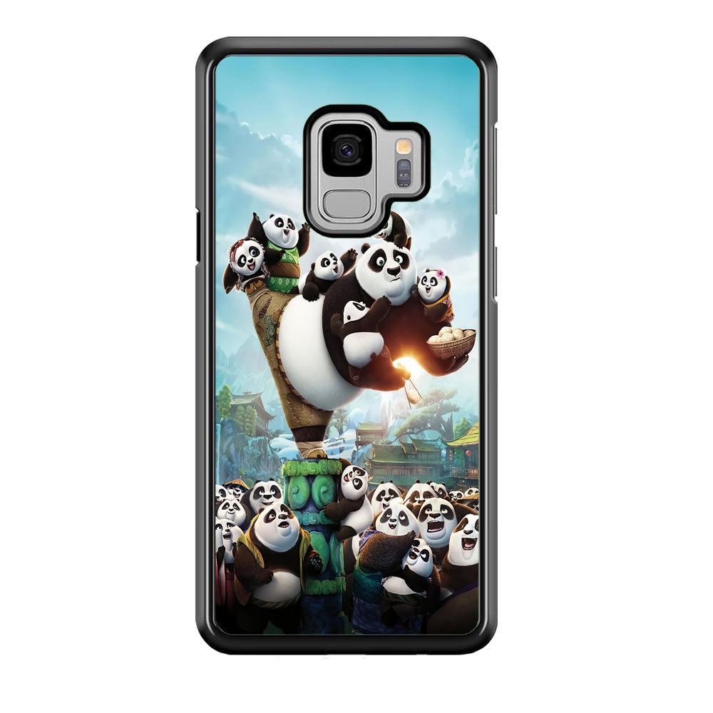 Kung Fu Panda 002 Samsung Galaxy S9 Case-Plastic / Full Wrap (3D Case)-Xtracase
