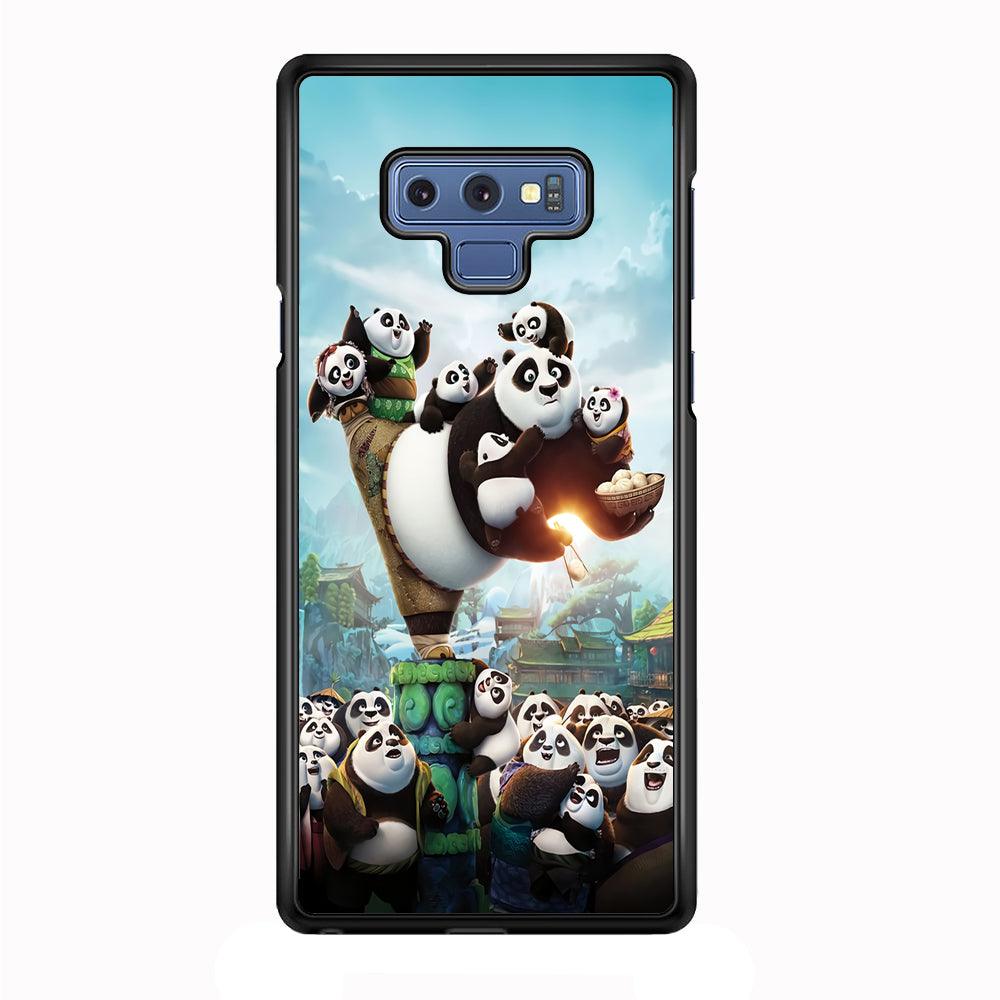 Kung Fu Panda 002 Samsung Galaxy Note 9 Case-Plastic / Full Wrap (3D Case)-Xtracase
