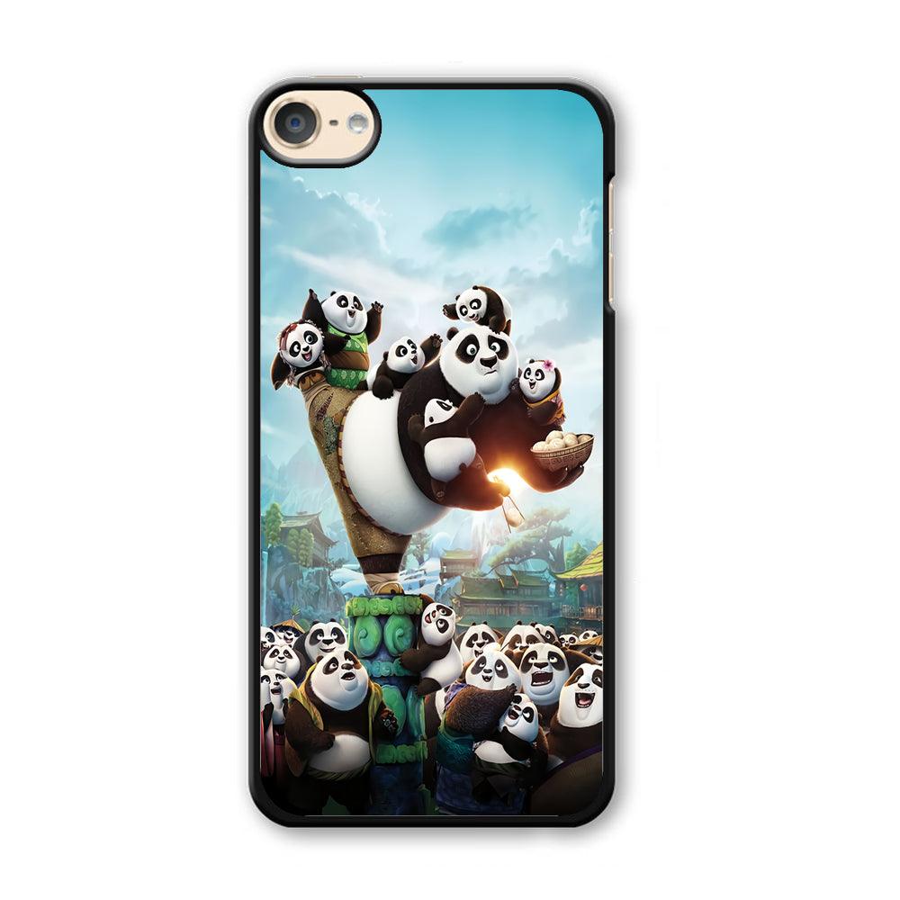 Kung Fu Panda 002 iPod Touch 6 Case-Plastic / Full Wrap (3D Case)-Xtracase