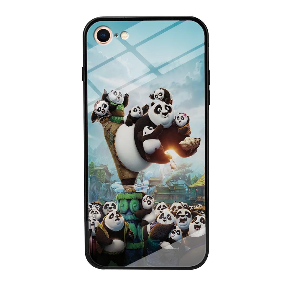 Kung Fu Panda 002 iPhone 7 Case-Tempered Glass Case-Xtracase