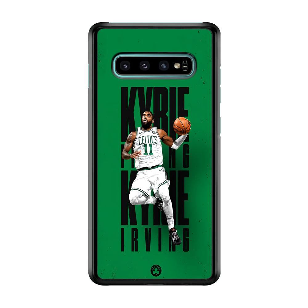 Kyrie Irving Celtics Samsung Galaxy S10 Case-Plastic / Full Wrap (3D Case)-Xtracase