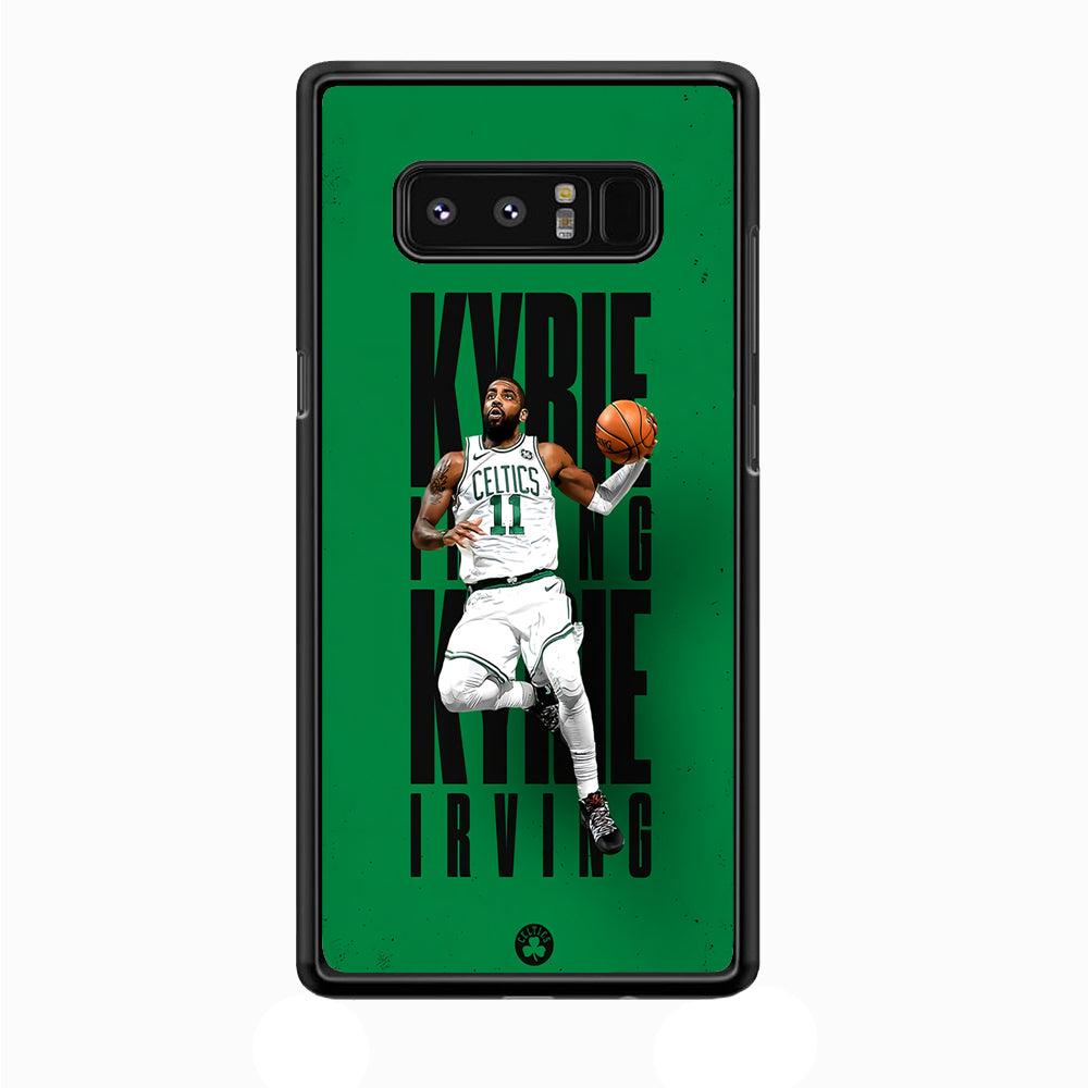 Kyrie Irving Celtics Samsung Galaxy Note 8 Case-Plastic / Full Wrap (3D Case)-Xtracase
