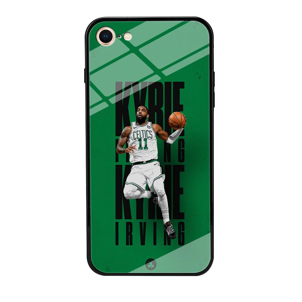 Kyrie Irving Celtics iPhone 8 Case-Tempered Glass Case-Xtracase