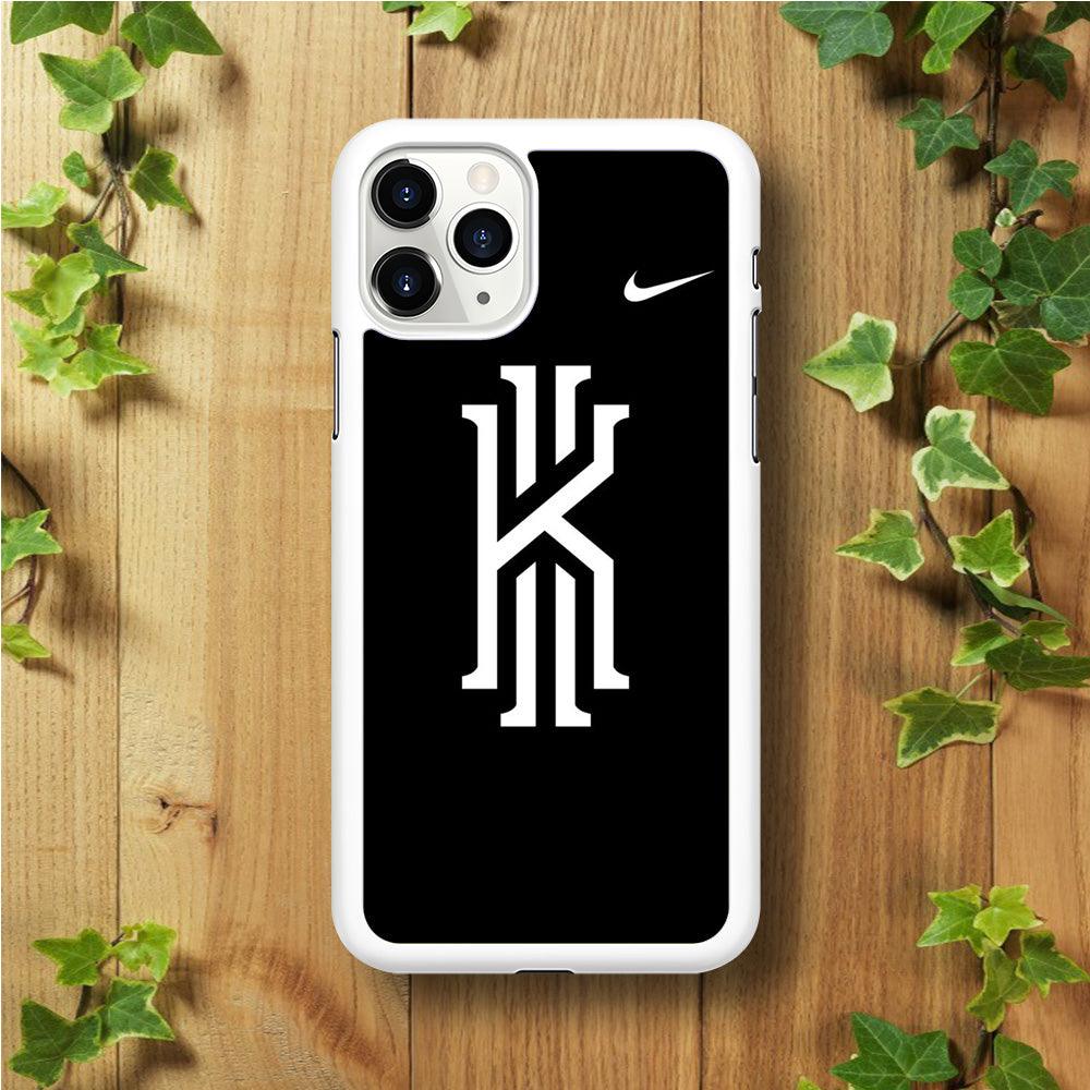 Kyrie Irving Logo 001 iPhone 11 Pro Case-Rubber / White (2D Case)-Xtracase