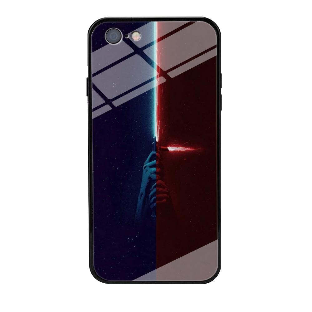 Lightsaber Blue Red Star Wars iPhone 6 Plus | 6s Plus Case-Tempered Glass Case-Xtracase
