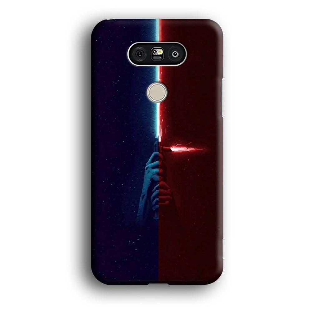 Lightsaber Blue Red Star Wars LG G5 3D Case-Xtracase