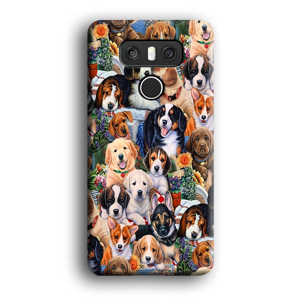 Lots of Cute Dogs LG G6 3D Case-Xtracase